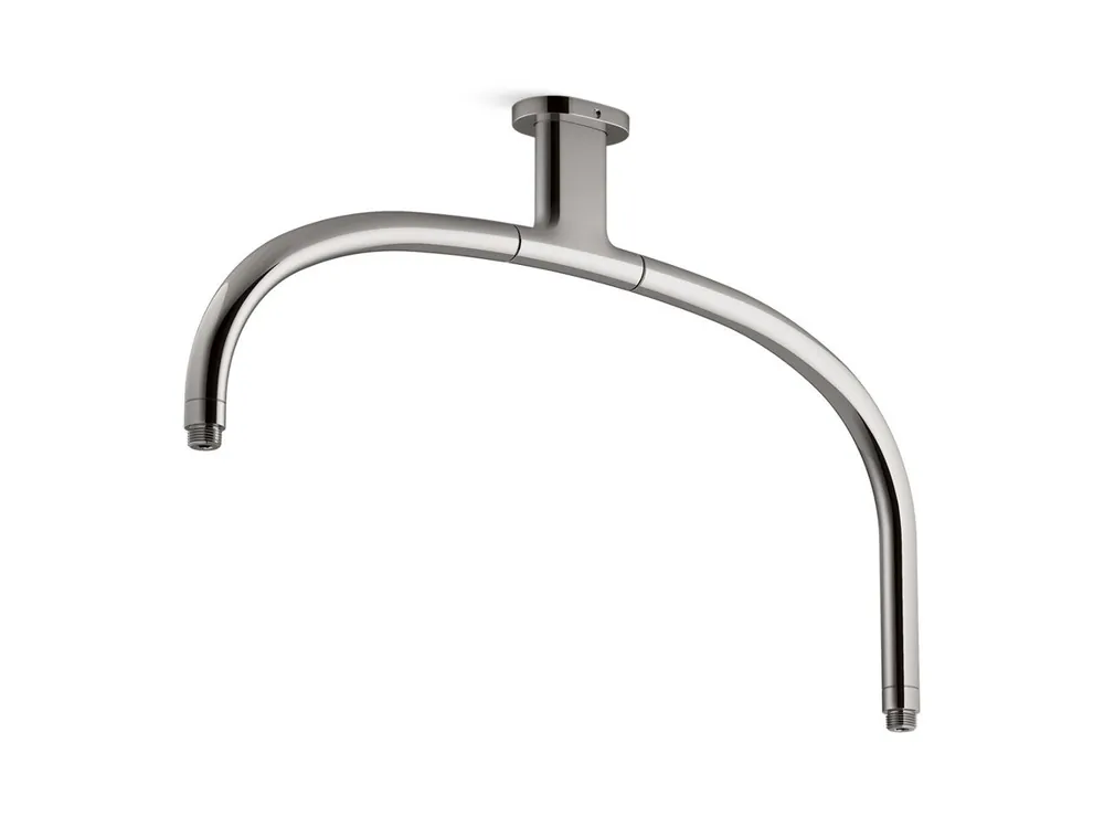 Kohler Statement Iconic Dual Shower Arm, Vibrant Titanium