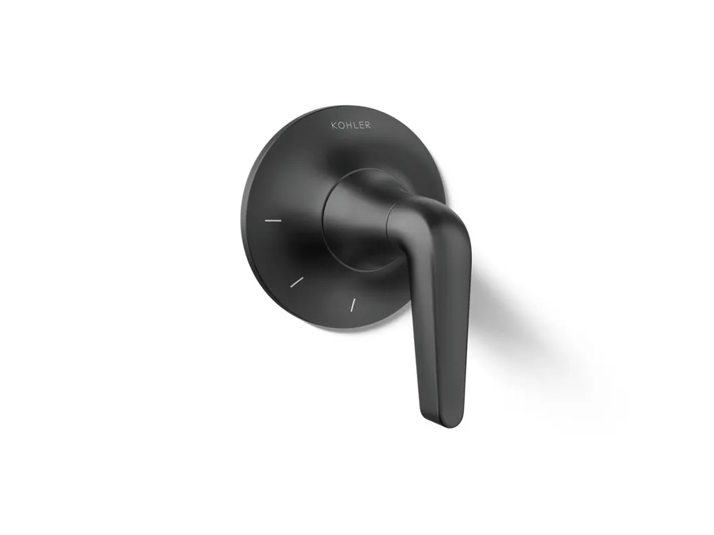 Kohler Tempered Volume Control Trim, Matte Black