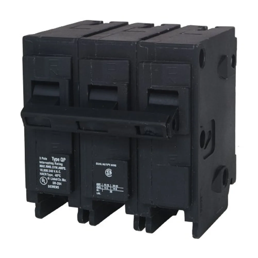 Siemens 70-Amp Three-Pole Circuit Breaker