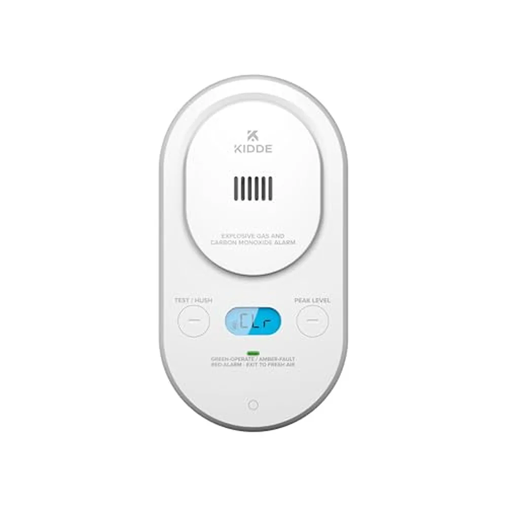 Kidde Carbon Monoxide & Explosive Gas Alarm, Plug-In