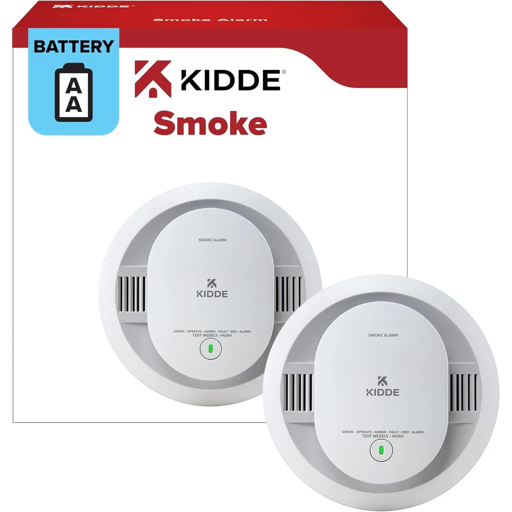 Kidde Smoke Alarm, AA Battery
