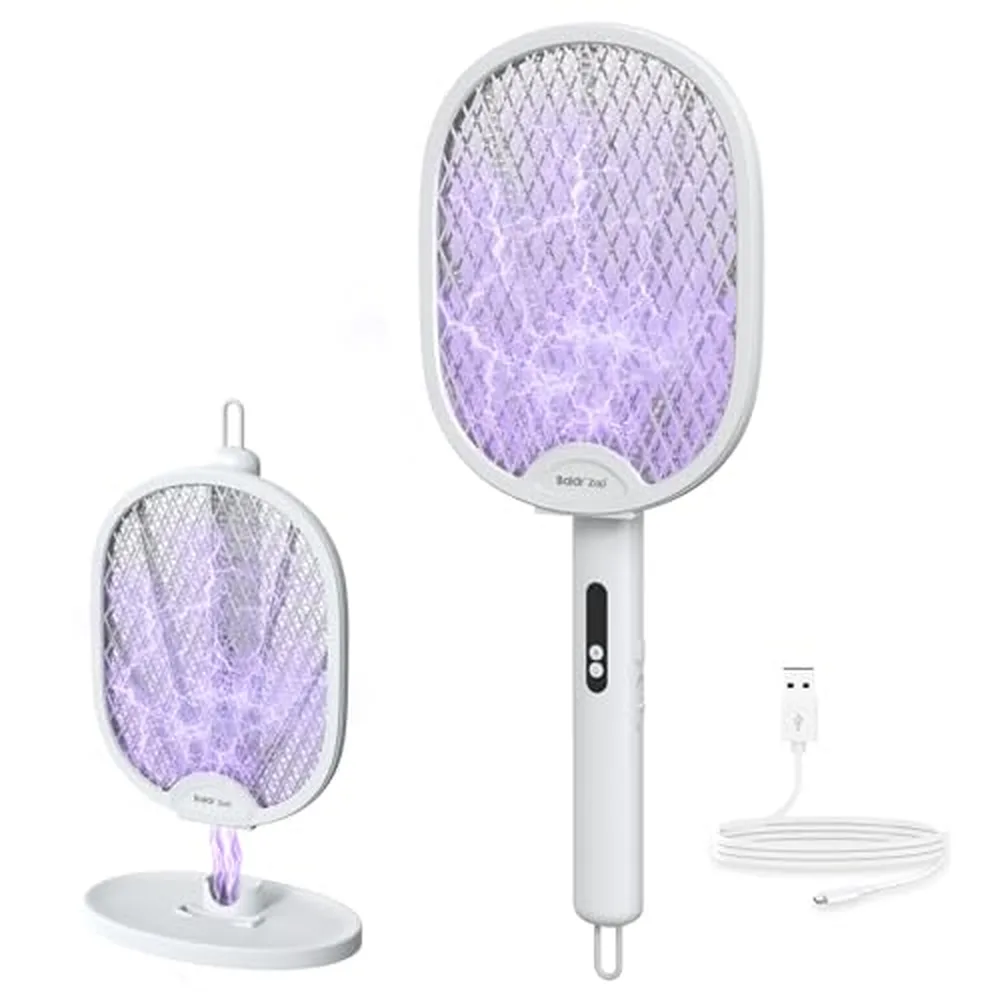BALDR Electric Fly Swatter & Bug Zapper, Rechargeable