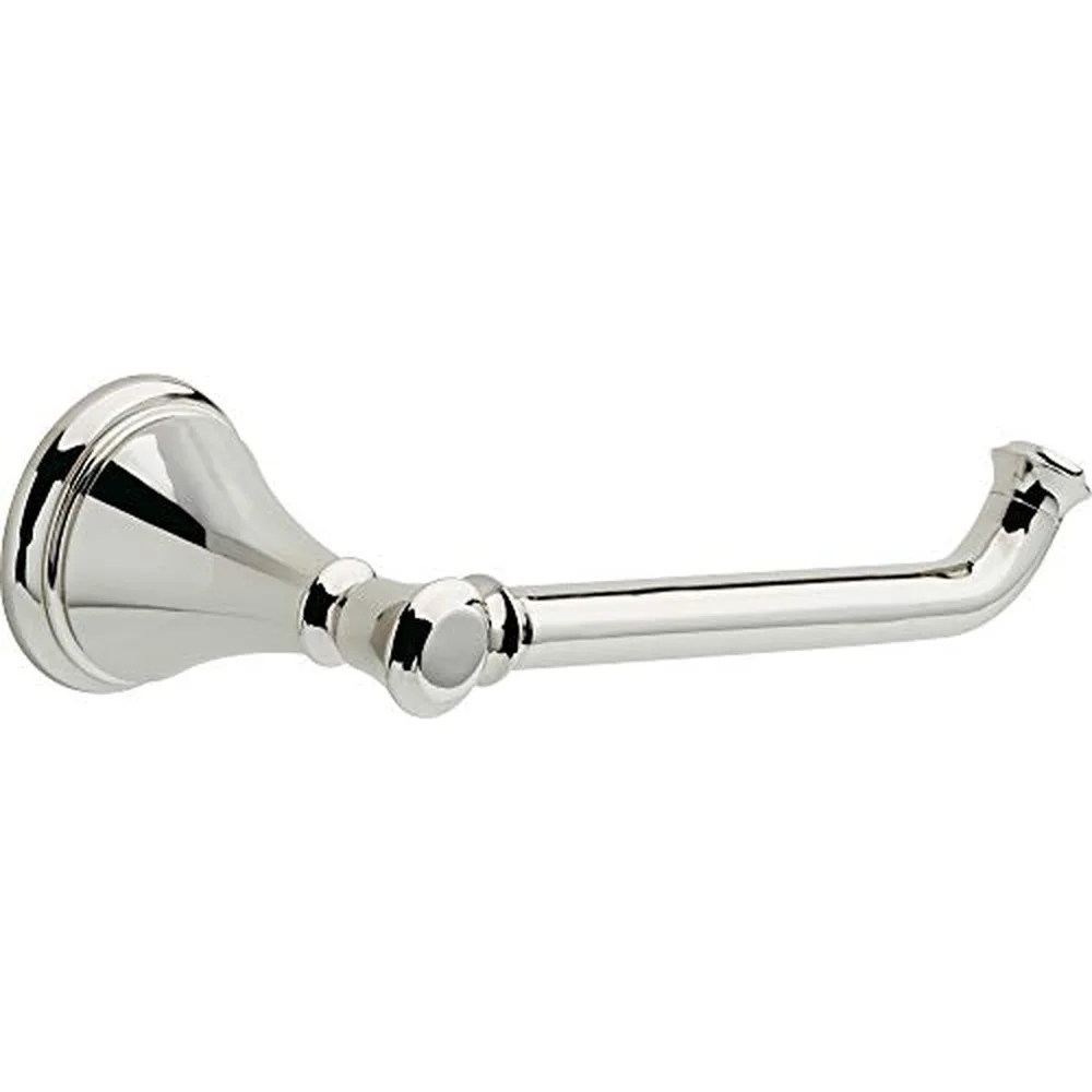 Delta Cassidy Single Post Toilet Paper Holder, Polished Nickel