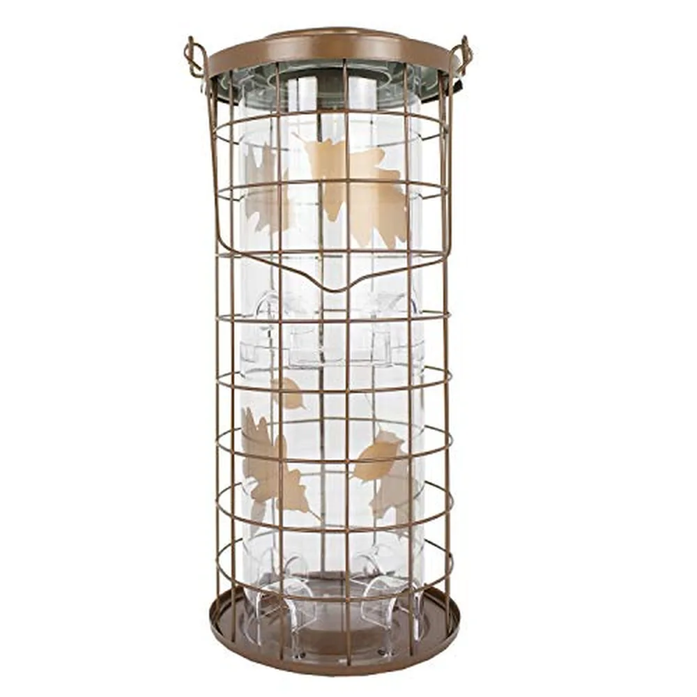 Perky-Pet Squirrel Stumper Bird Feeder, 8 Ports