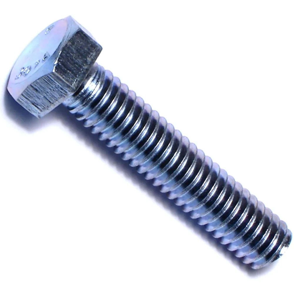 Tap Hex Bolts, 5/16-18 x 1-1/2 in, 100-Pack