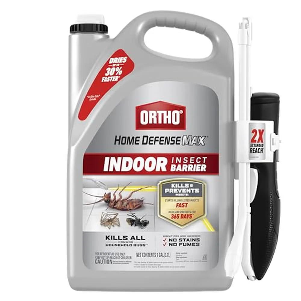 Ortho Home Defense Max Indoor Insect Barrier with Wand, 1 gal