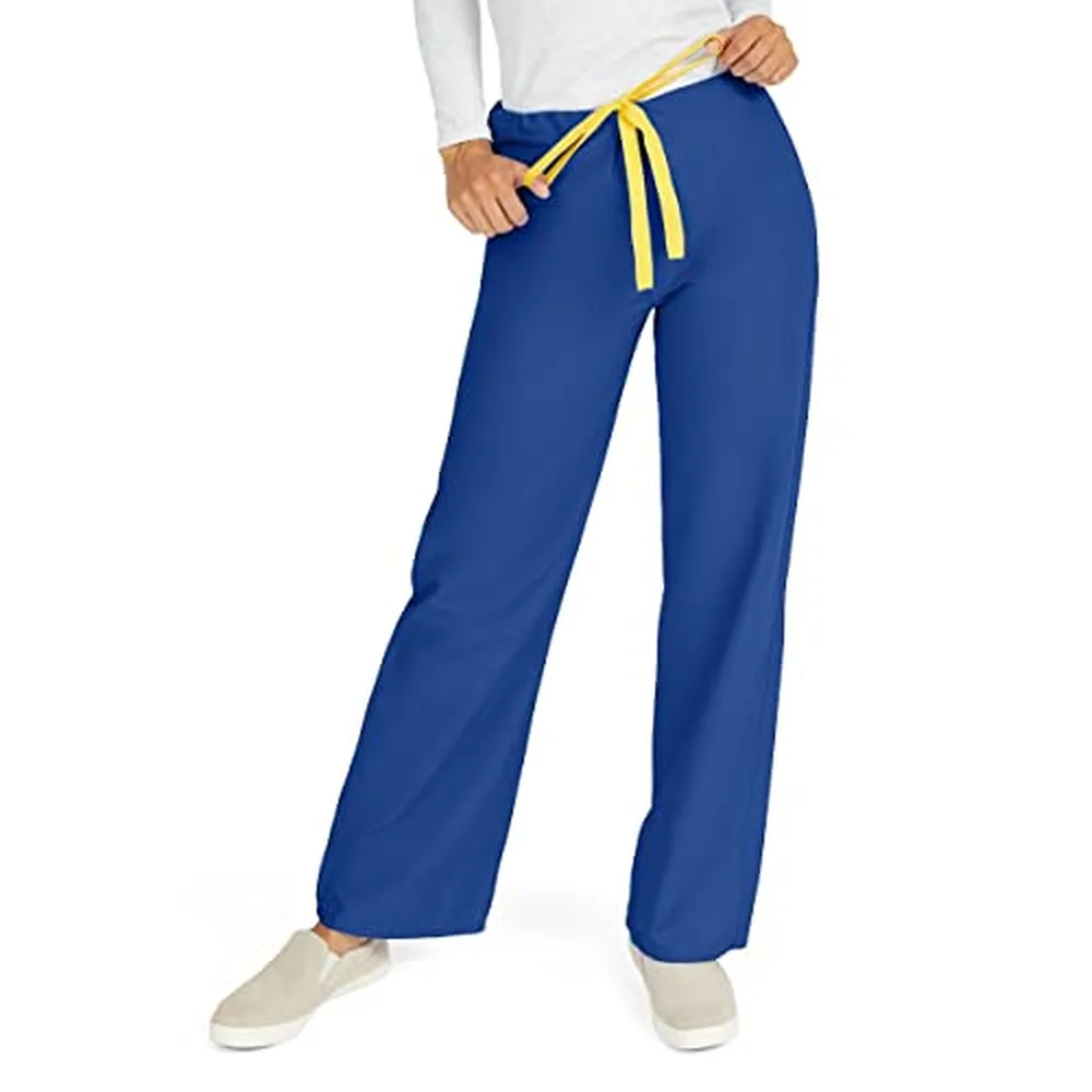 Medline AngelStat Reversible Scrub Pants, Sapphire, XL