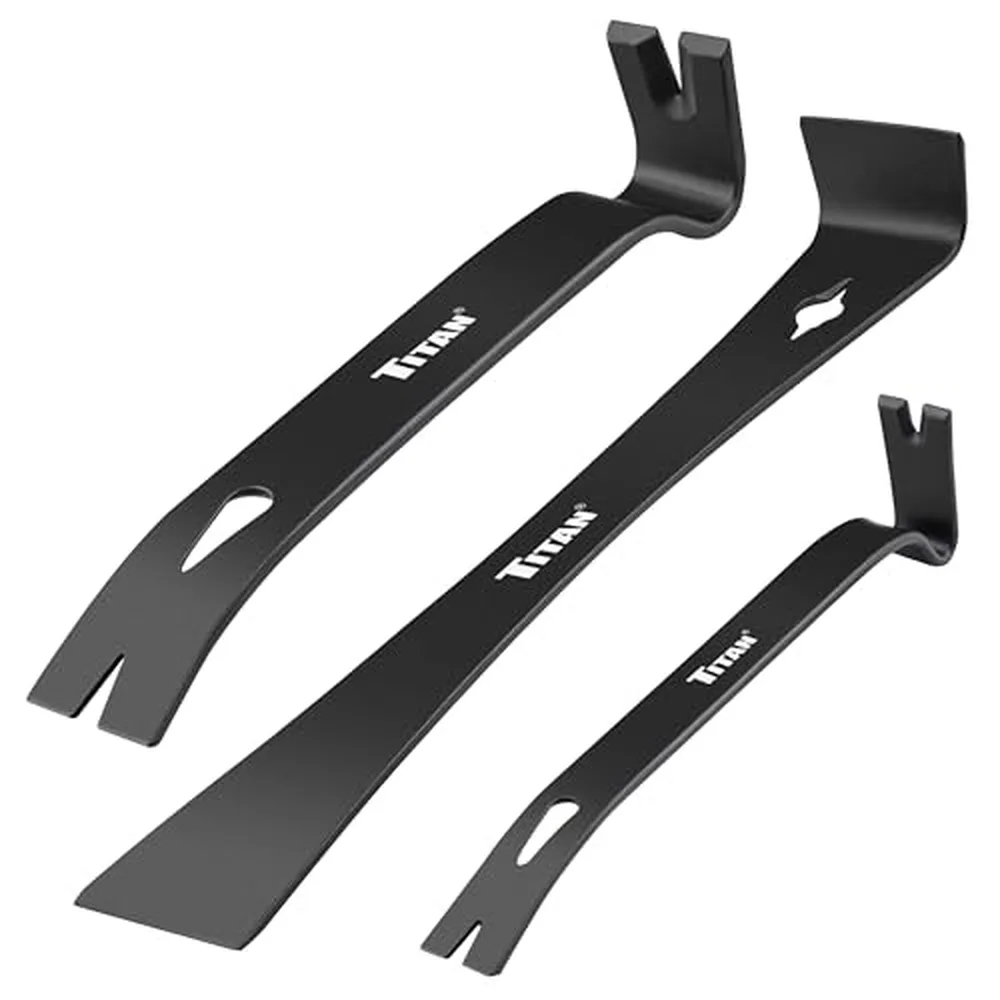 Titan 3-Piece Flat Pry Bar Set