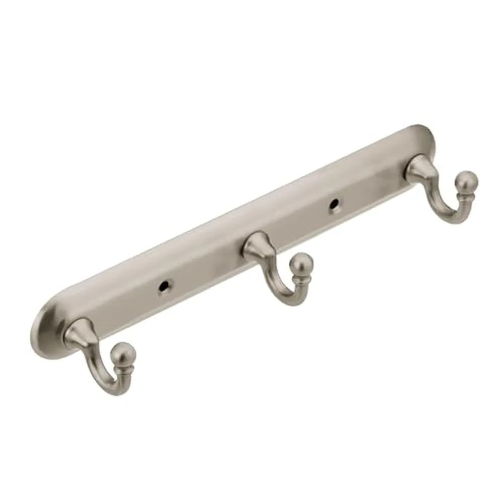 Moen Yorkshire Robe Hook, Brushed Nickel