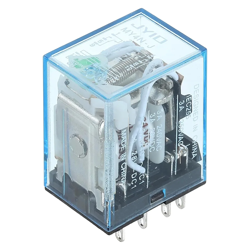 uxcell DPDT Power Relay, 24V DC Coil