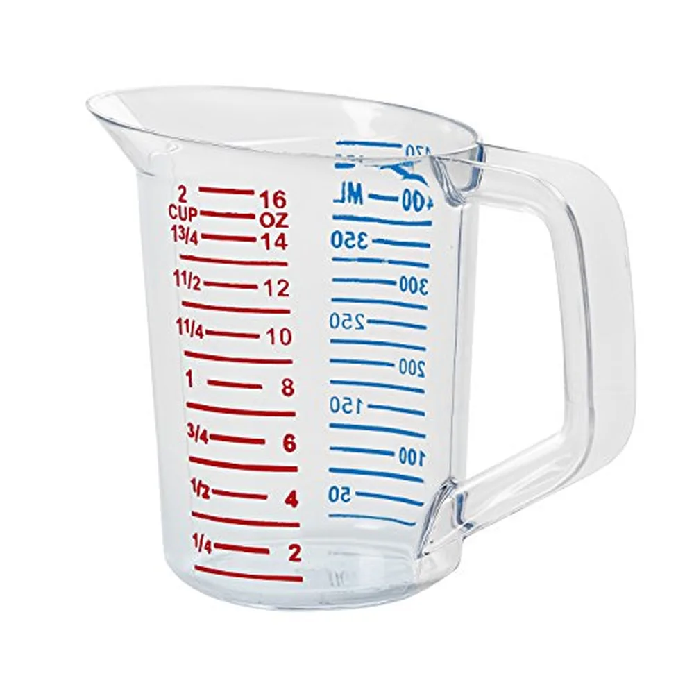 Rubbermaid Commercial Bouncer Measuring Cup, 2 Cup