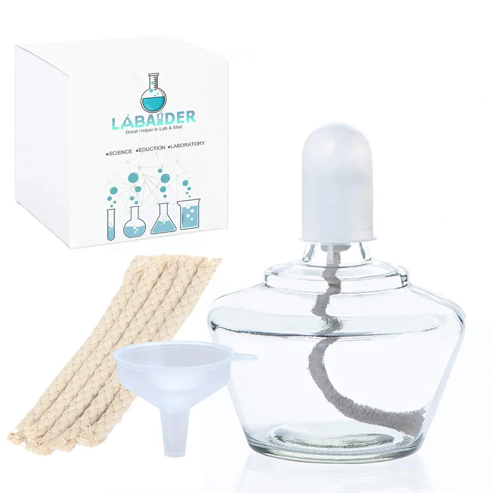 Classic Glass Alcohol Burner Lamp, 150 ml