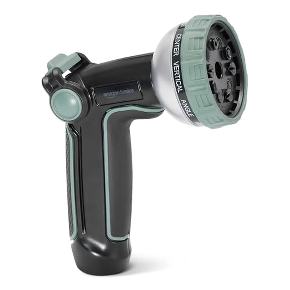 Metal Garden Hose Nozzle, 10 Spray Patterns
