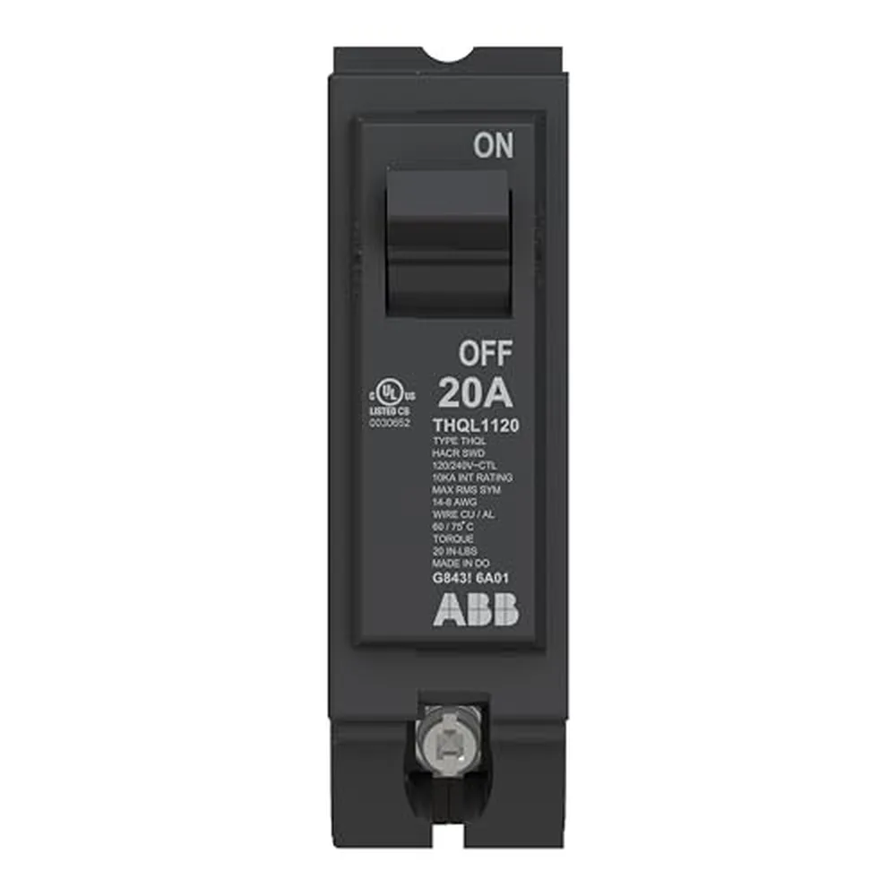ABB Q-Line 20 Amp Single-Pole Circuit Breaker