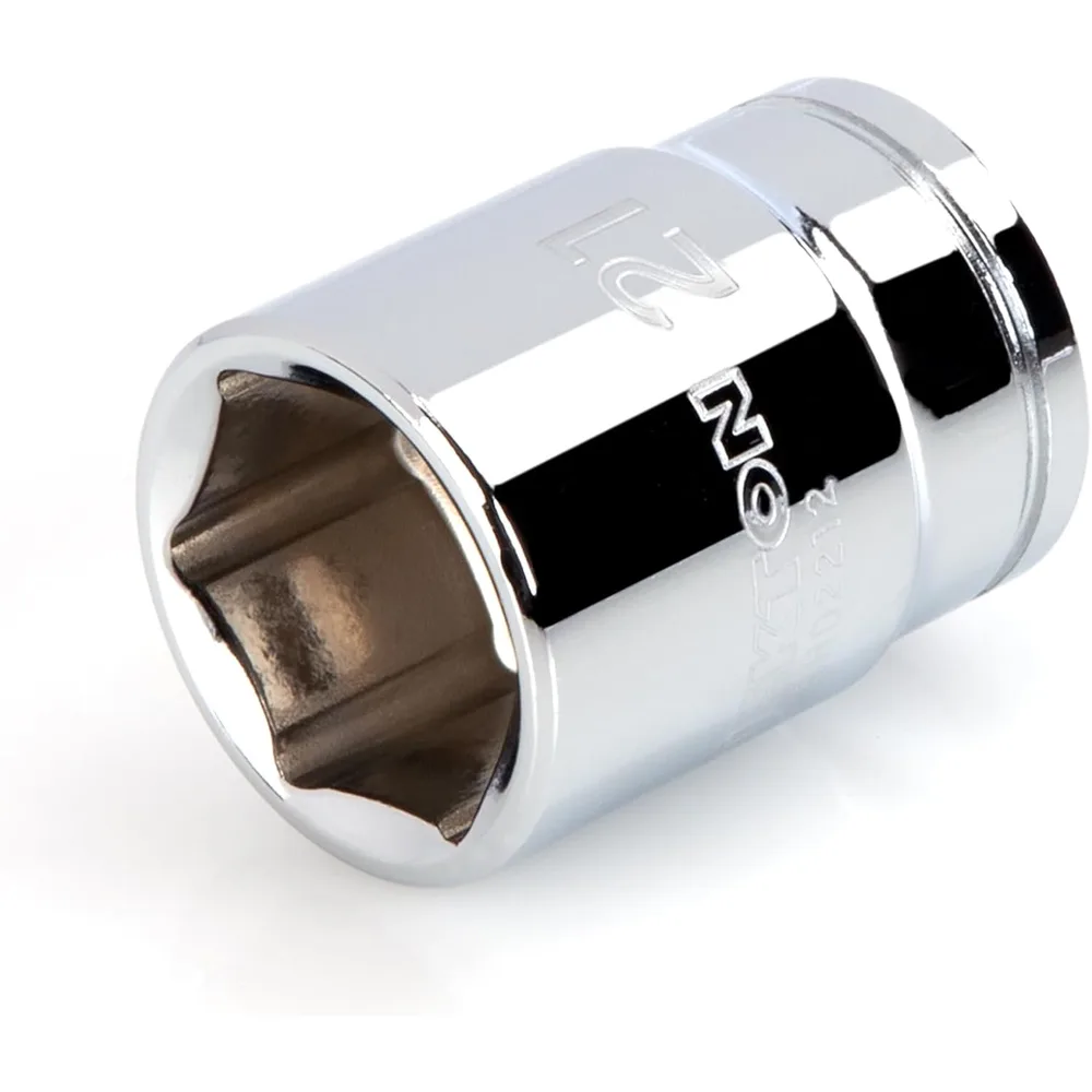 TEKTON 1/2-Inch Drive 21 mm 6-Point Socket