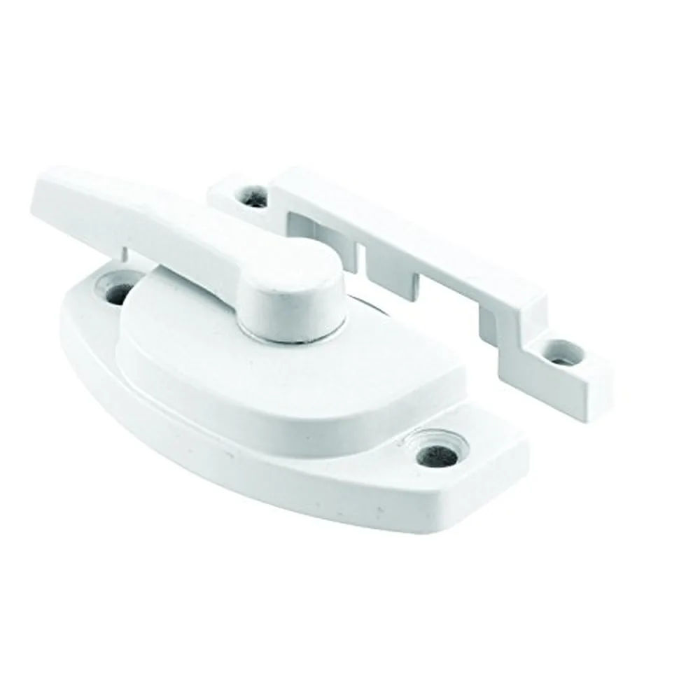 Prime-Line Vinyl Window Sash Lock, White