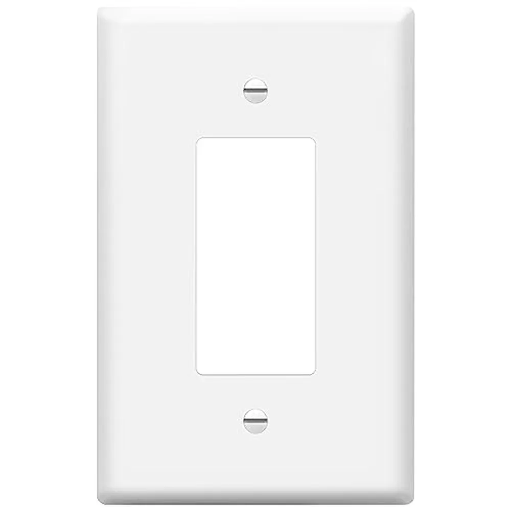 Enerlites Oversize Decorator Wall Plate, White