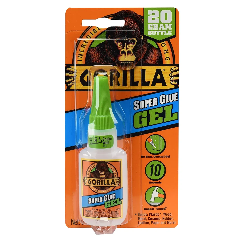 Gorilla Super Glue Gel, 20 g