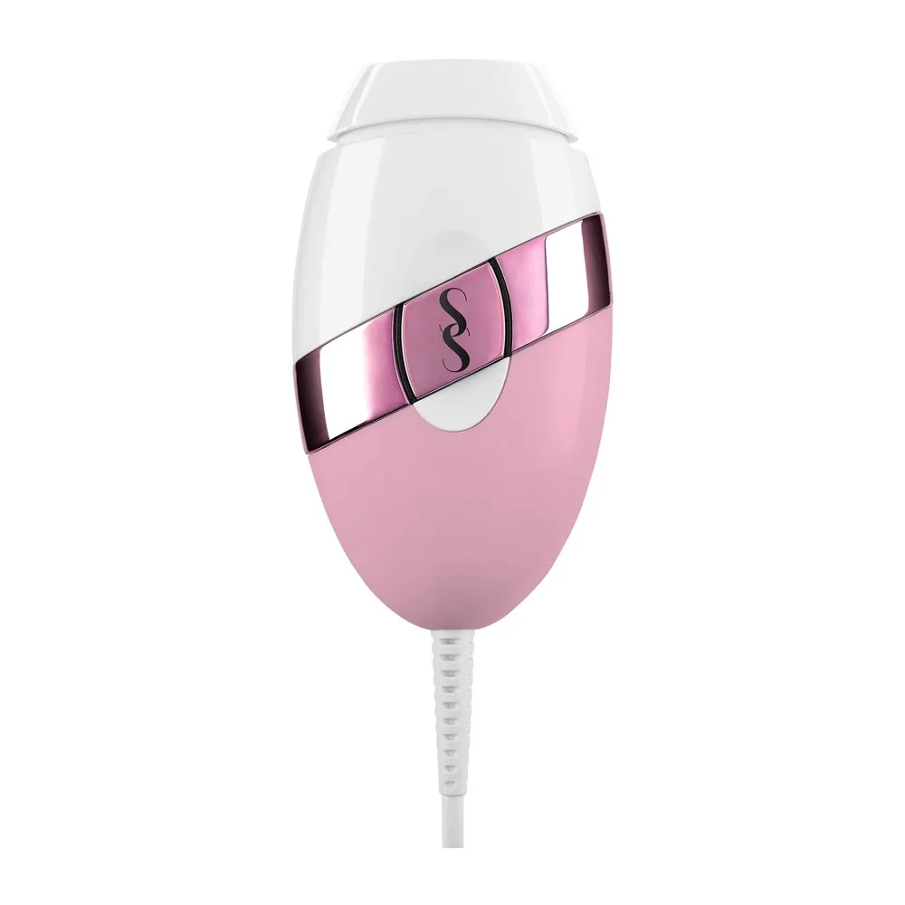 SmoothSkin Bare Plus Full-Body IPL Hair Removal Device, White/Pink