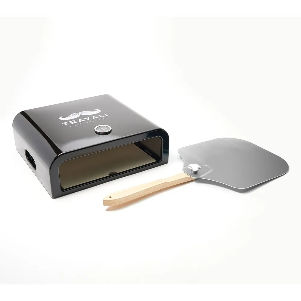 Travali Pizza Specialist Pizza Oven, Black