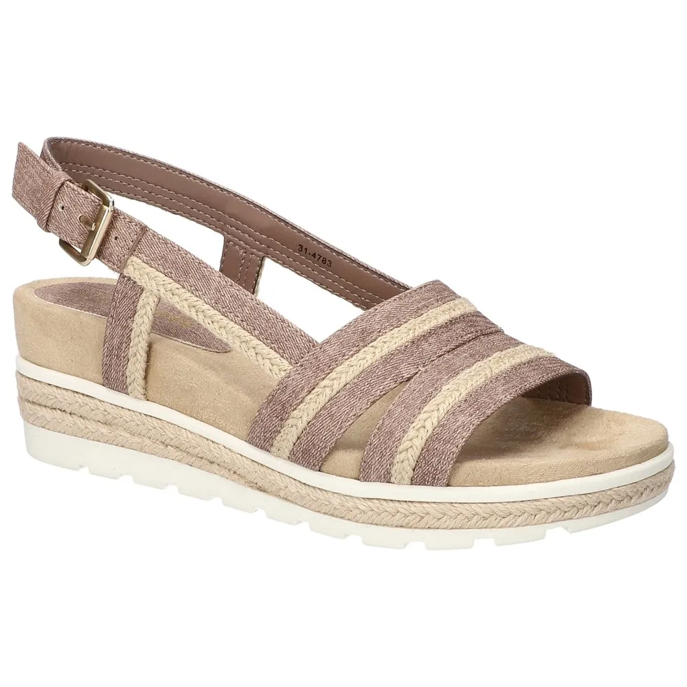 Easy Street Wedge Sandals - Mel