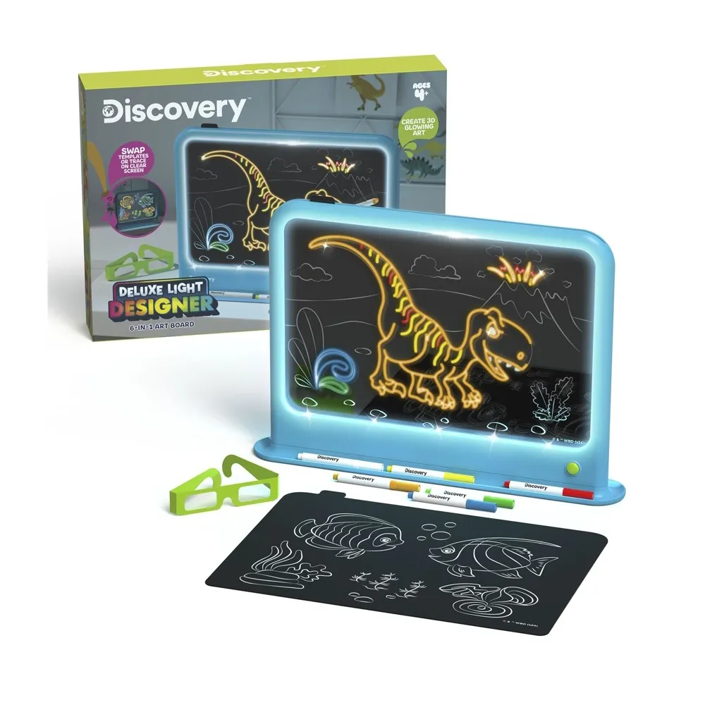 Discovery Kids Deluxe Light Designer Drawing Kit