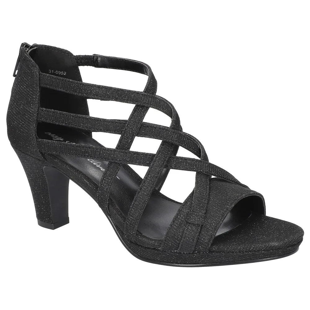 Easy Street Platform Dress Sandals - Bee