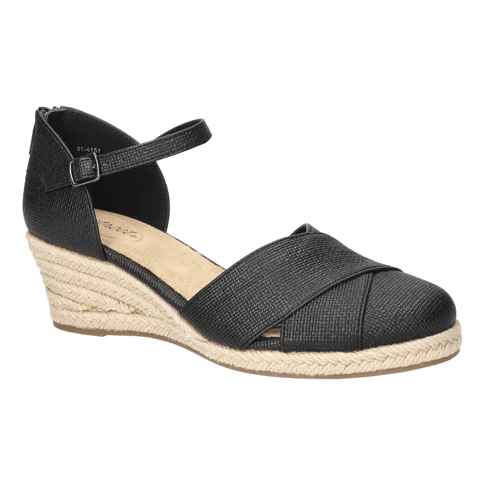 Easy Street Espadrille Wedges - Coast