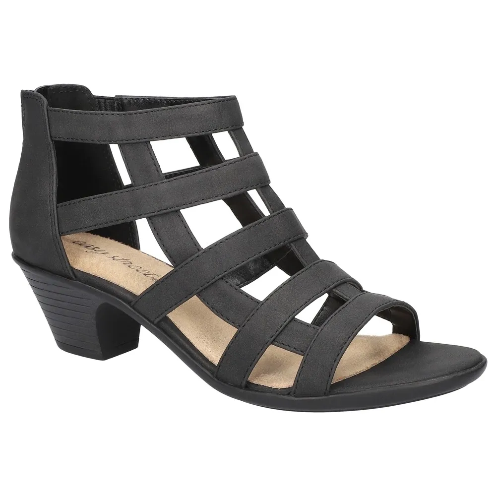 Easy Street Block Heeled Sandal - Marg