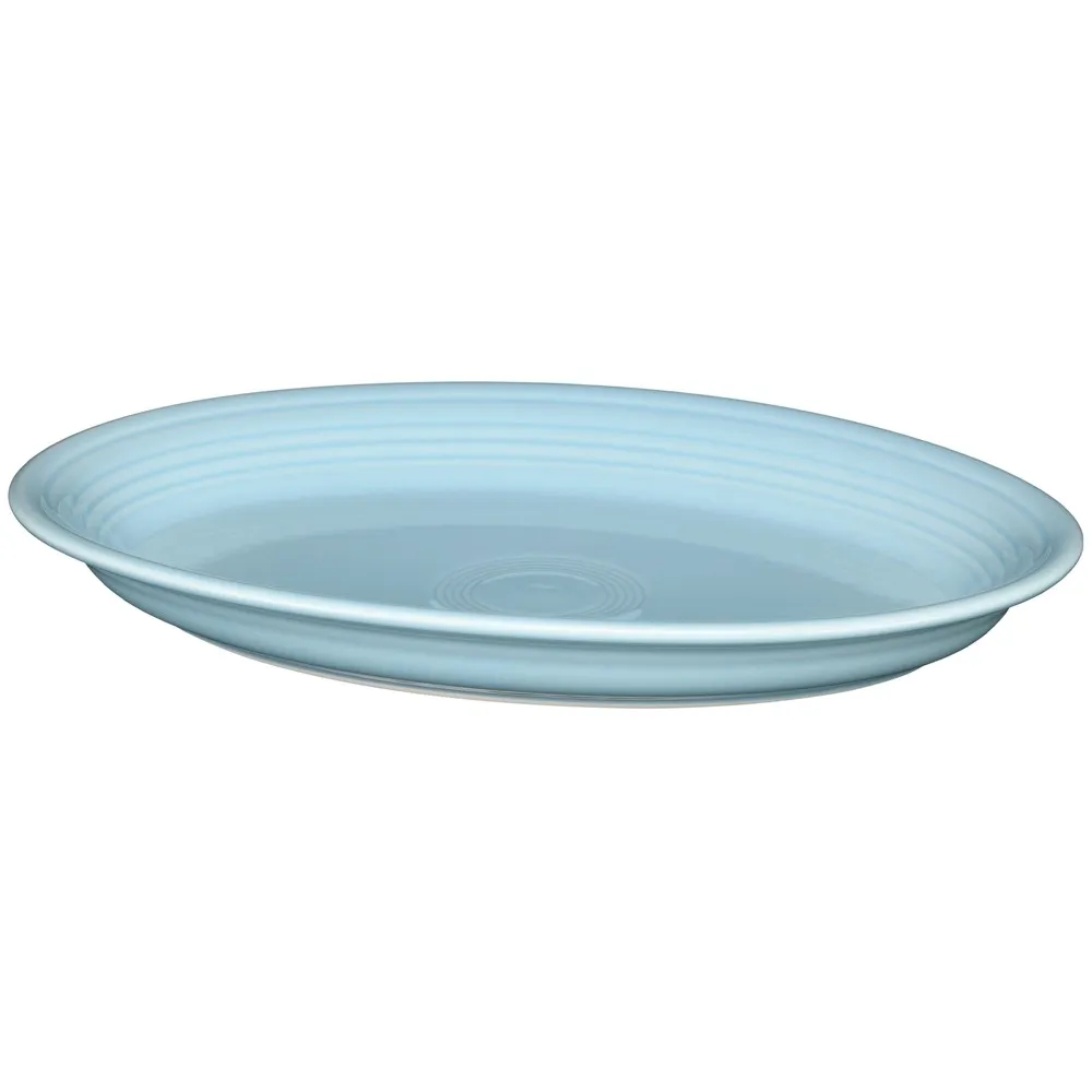 Fiesta Oval Platter, 13-5/8", Sky