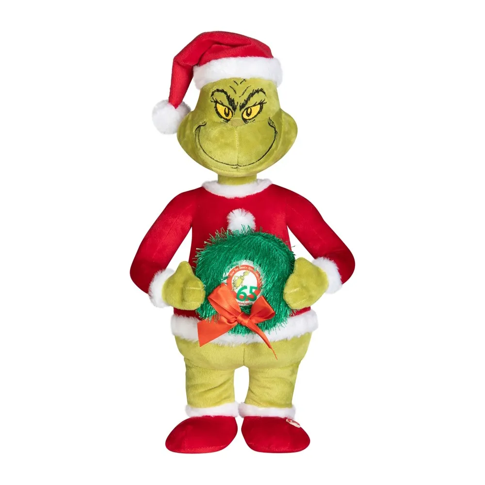 Grinch 65th Anniversary Animated Plush